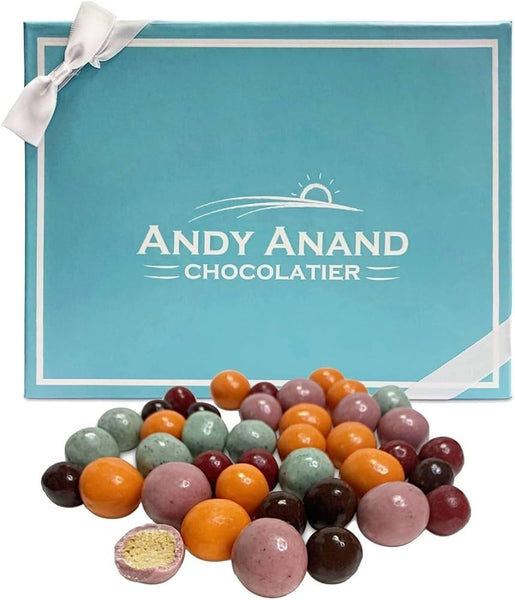 Andy Anand Bridge Mix - Milk, Dark And White Chocolate Coated Nuts (1 lbs)