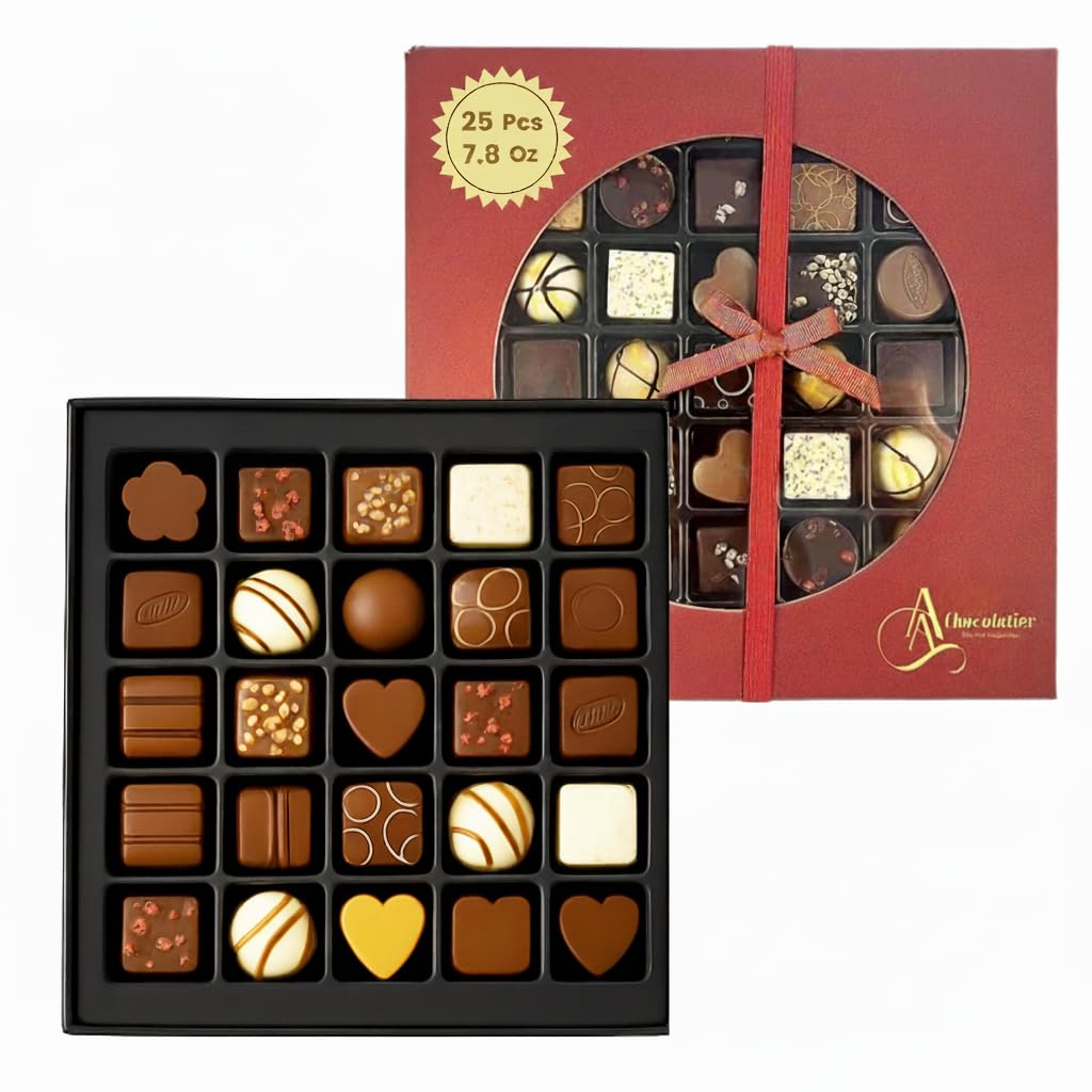 Andy Anand Velvet Collection Chocolate Pralines Trufas 25 piezas - Delicias decadentes