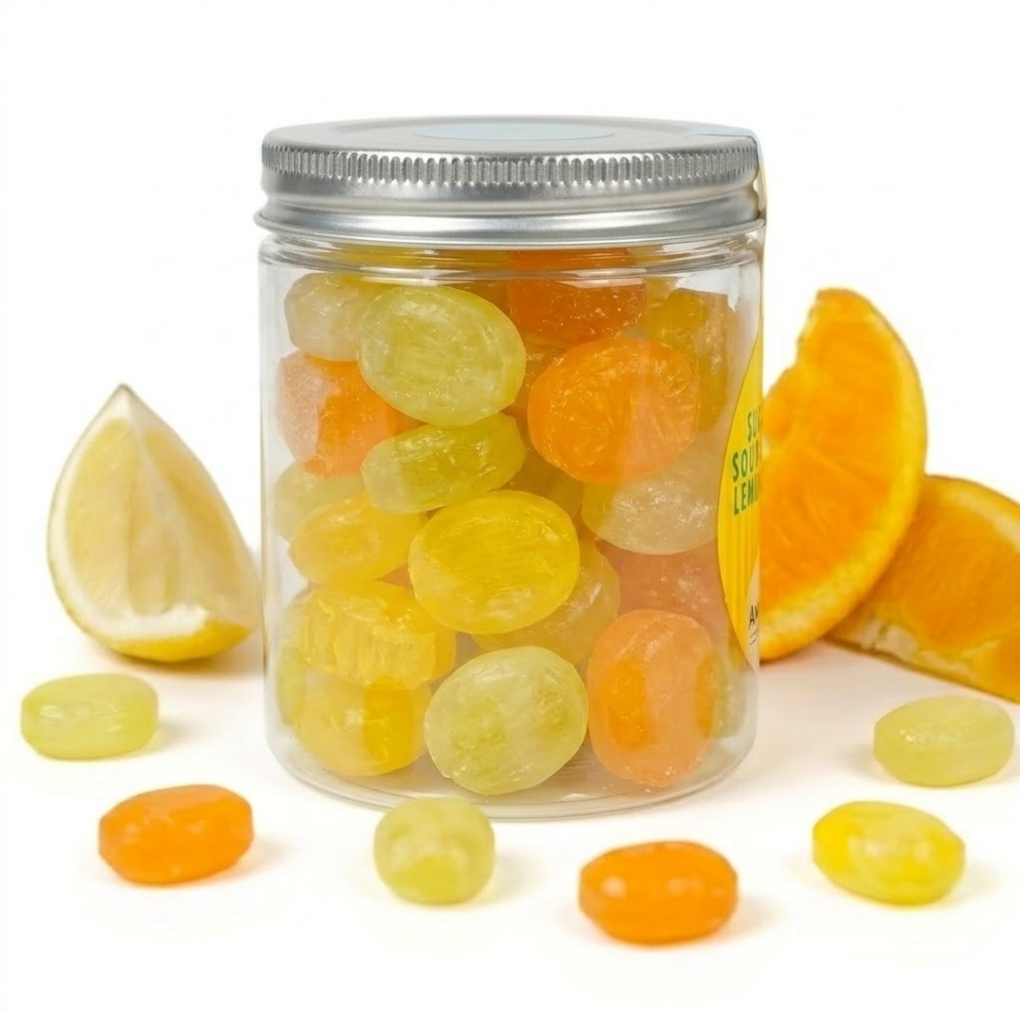 Sugar-Free Orange Lemon Candy 7 oz | Nationwide