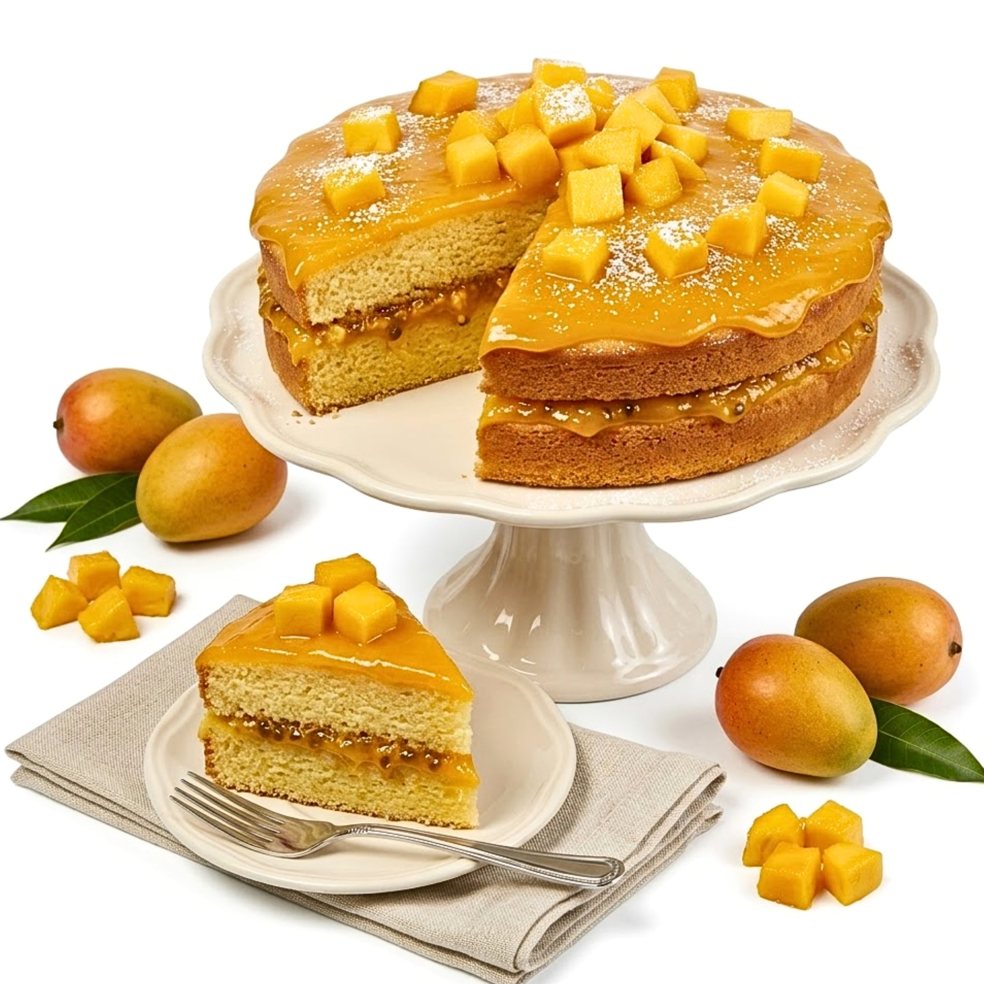 Andy Anand Delicioso Pastel de Mango 9" - 2.6 lbs