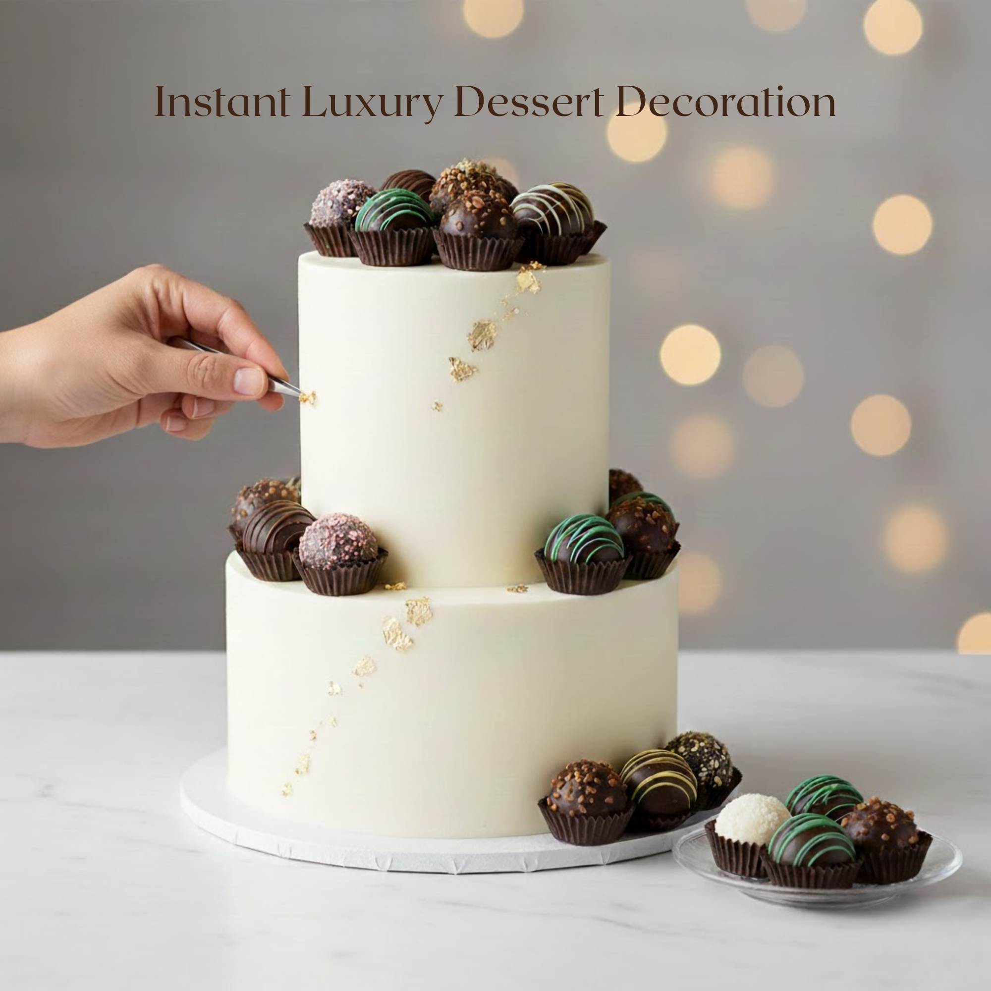 Andyanand Food & Beverages > Desserts & Sweets > Chocolate Andy Anand Gluten-Free Belgian Dark Chocolate Truffles, 16 pc, 8 oz – Champagne, Rum, Amaretto & Black Forest, Birthday & Holiday Gift Liqueur Truffles 16 pc | Non-Alcoholic, Ships Nationwide