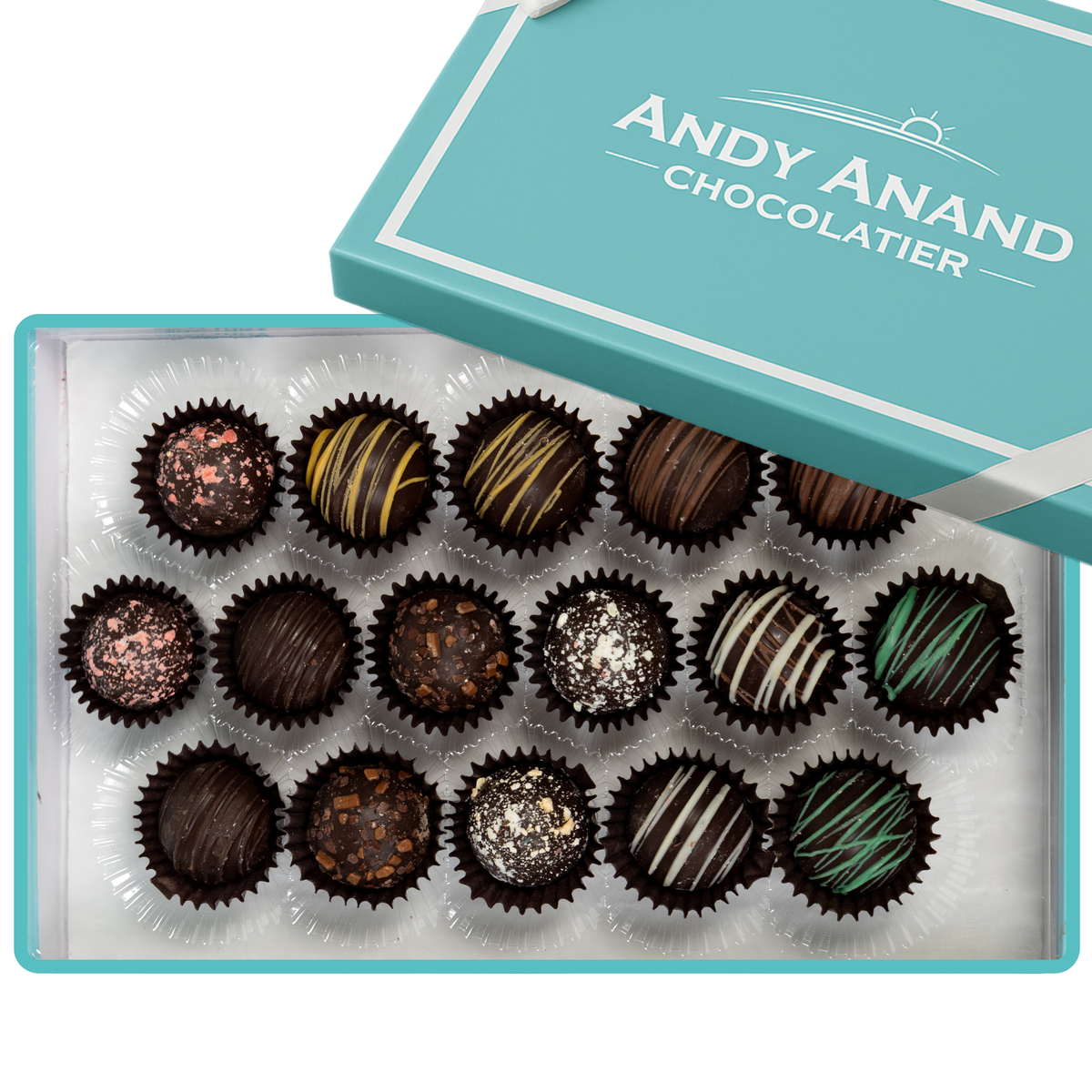 Liqueur Truffles 16 pc | Non-Alcoholic, Ships Nationwide