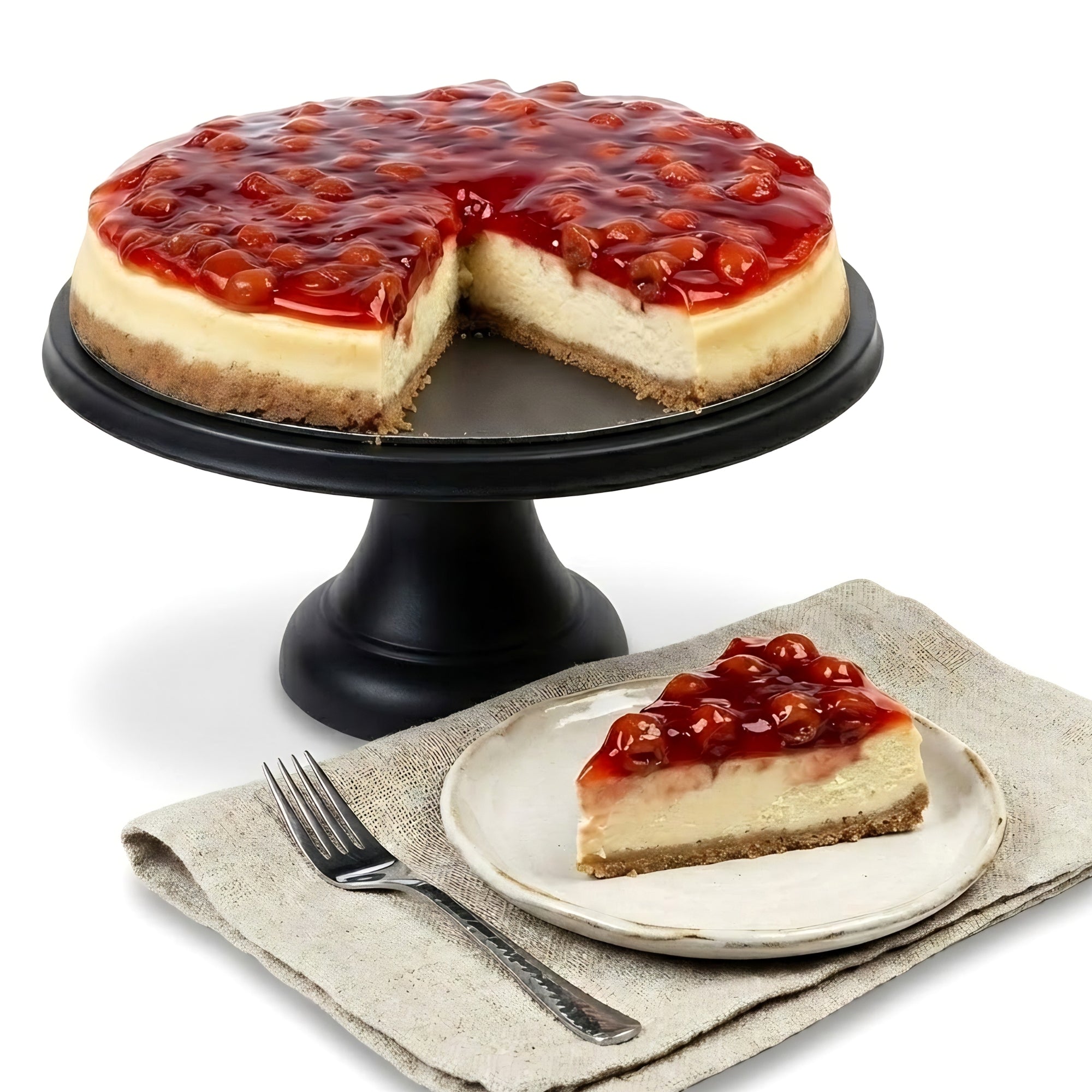 Andy Anand Tarta de queso y cerezas sin azúcar 9" - 3.4 lbs