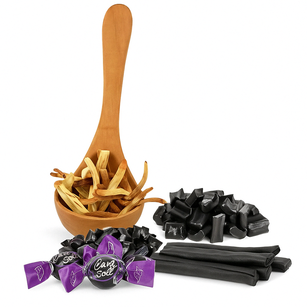 Andy Anand 120 Pc Sugar free Licorice Candy, with Natural Stevia, Gluten Free, Sugar Free Australian Licorice Hard Candy - A Delicious and Healthy Alternative 7 Oz - 2 Pack (Shipped Free)