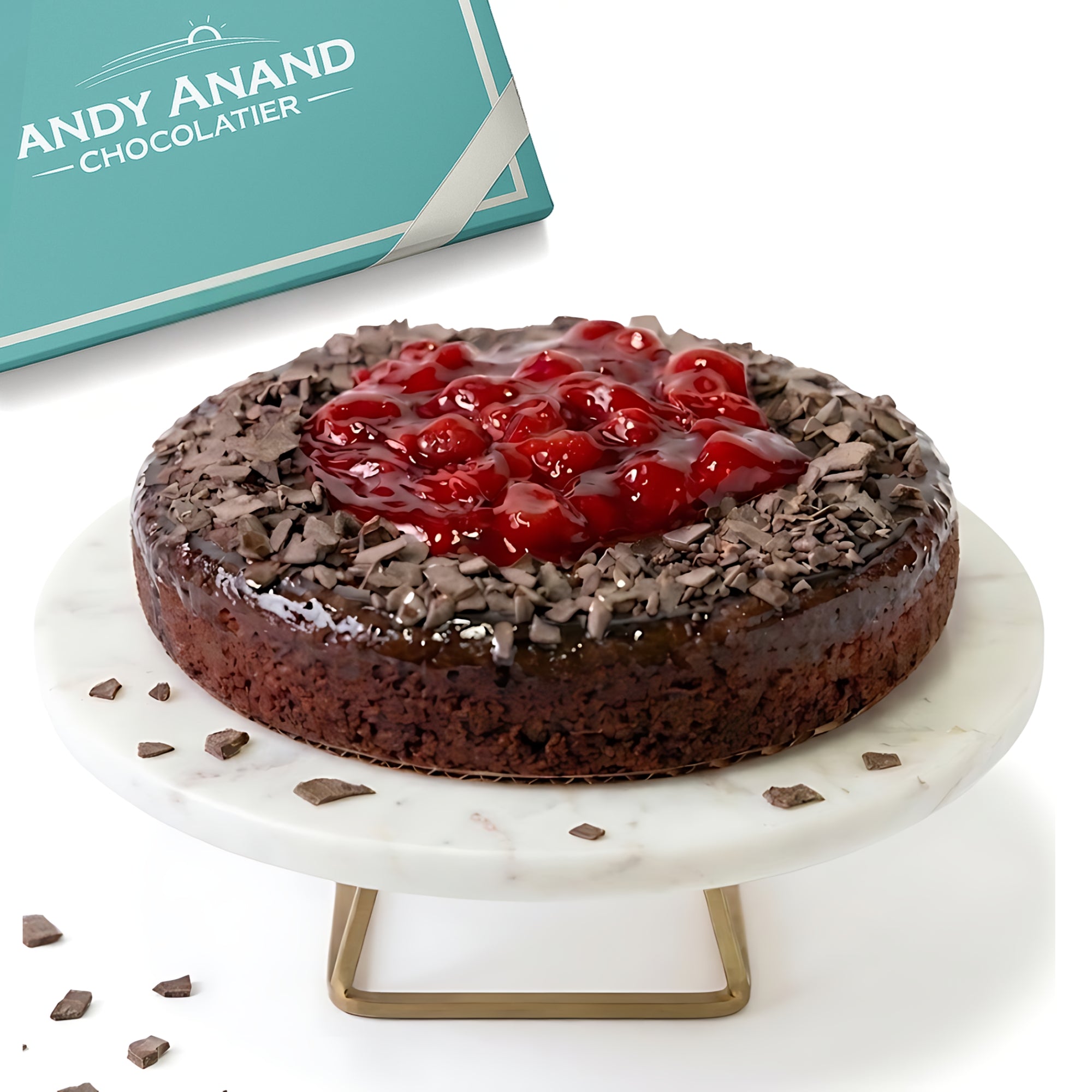 Andy Anand Chocolates Food & Beverages > Desserts & Sweets > Cakes > Sugar-Free Cakes Andy Anand Sugar-Free Gluten-Free Chocolate Strawberry Cake, 2.8 lb – Real Strawberry Filling, Keto & Diabetic-Friendly, Birthday Gift Box Sugar-Free Gluten-Free Chocolate Strawberry Cake | Keto