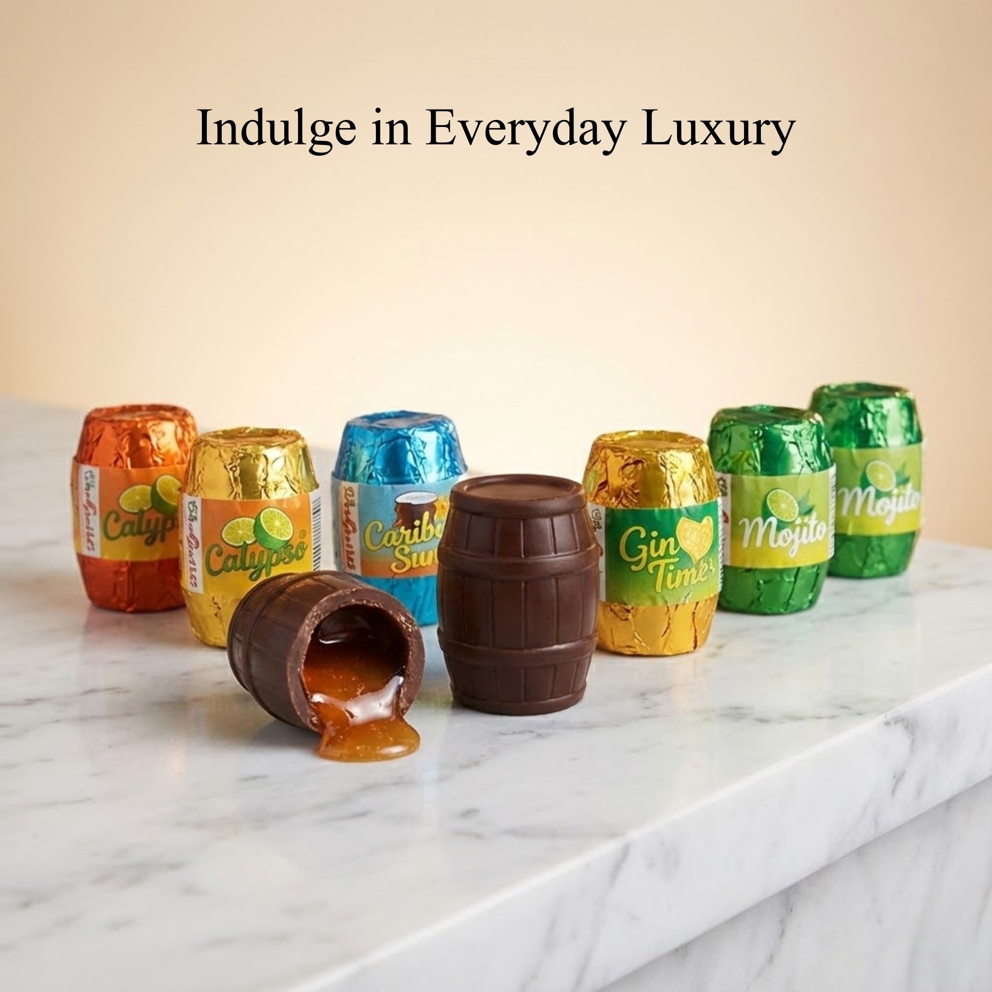 Cocktail Chocolate Bottles 18 pc | Vegan, Nationwide