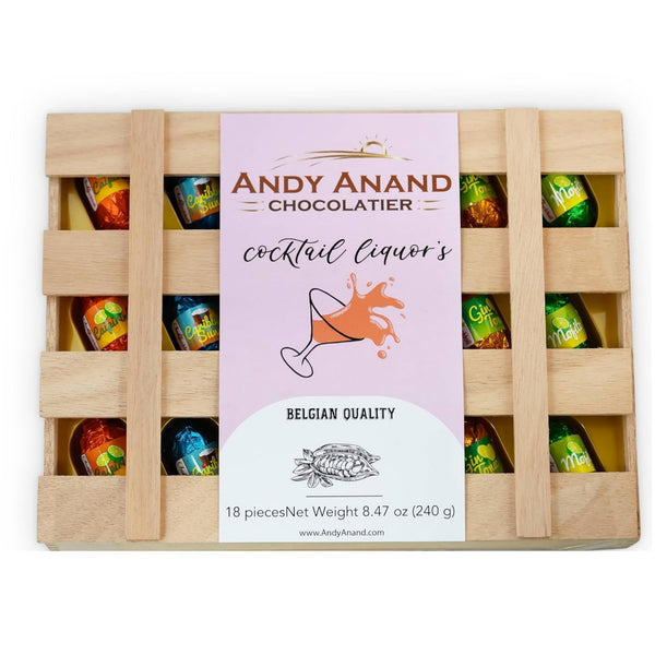 Cocktail Vegan Dark Chocolates 18 pc | Nationwide
