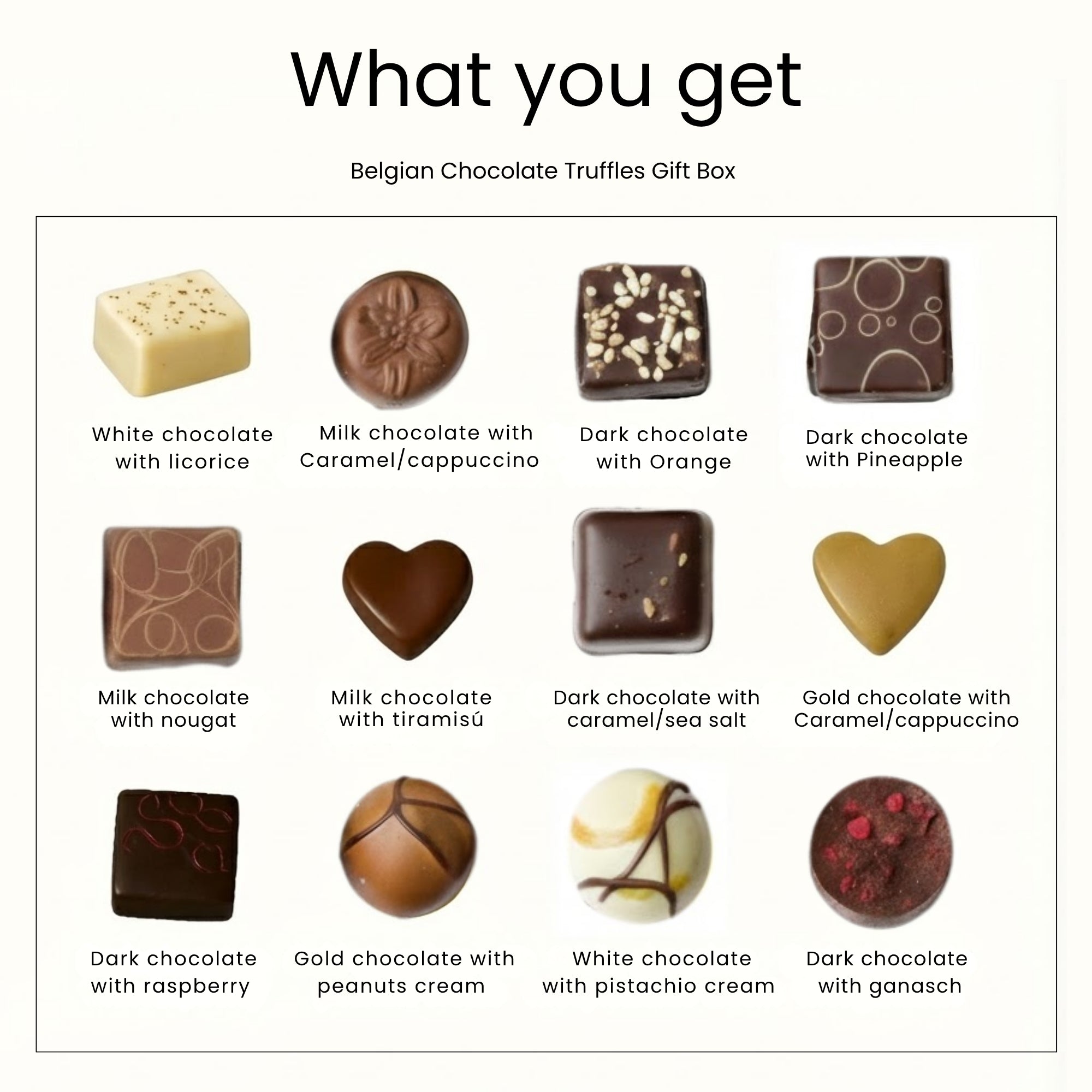 Andy Anand Velvet Collection Chocolate Pralines Trufas 25 piezas - Delicias decadentes