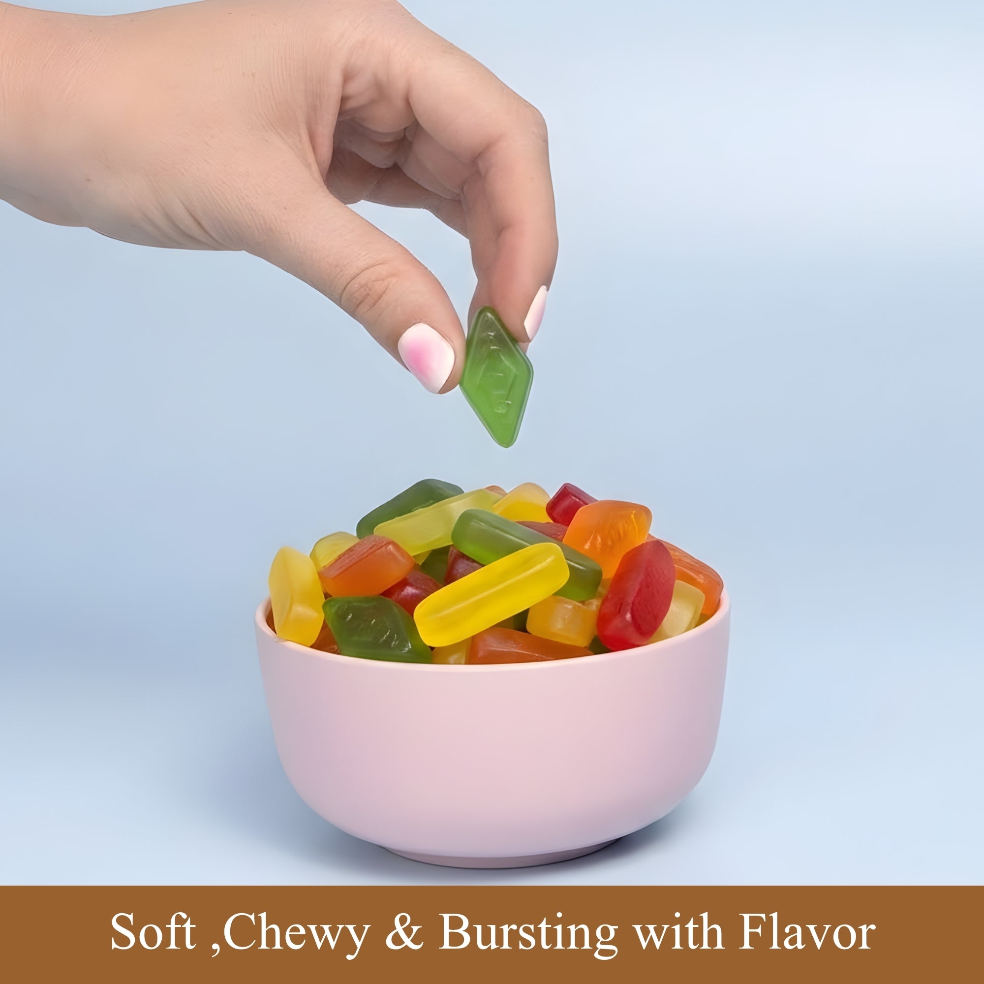 Andy Anand Bonbons gélifiés au vin hollandais sans sucre : saveurs fruitées irrésistibles, importées des Pays-Bas, sans gluten, bonbons importés sans sucre ajouté - Délicieux et sains 7 oz - Paquet de 2 (livré gratuitement)