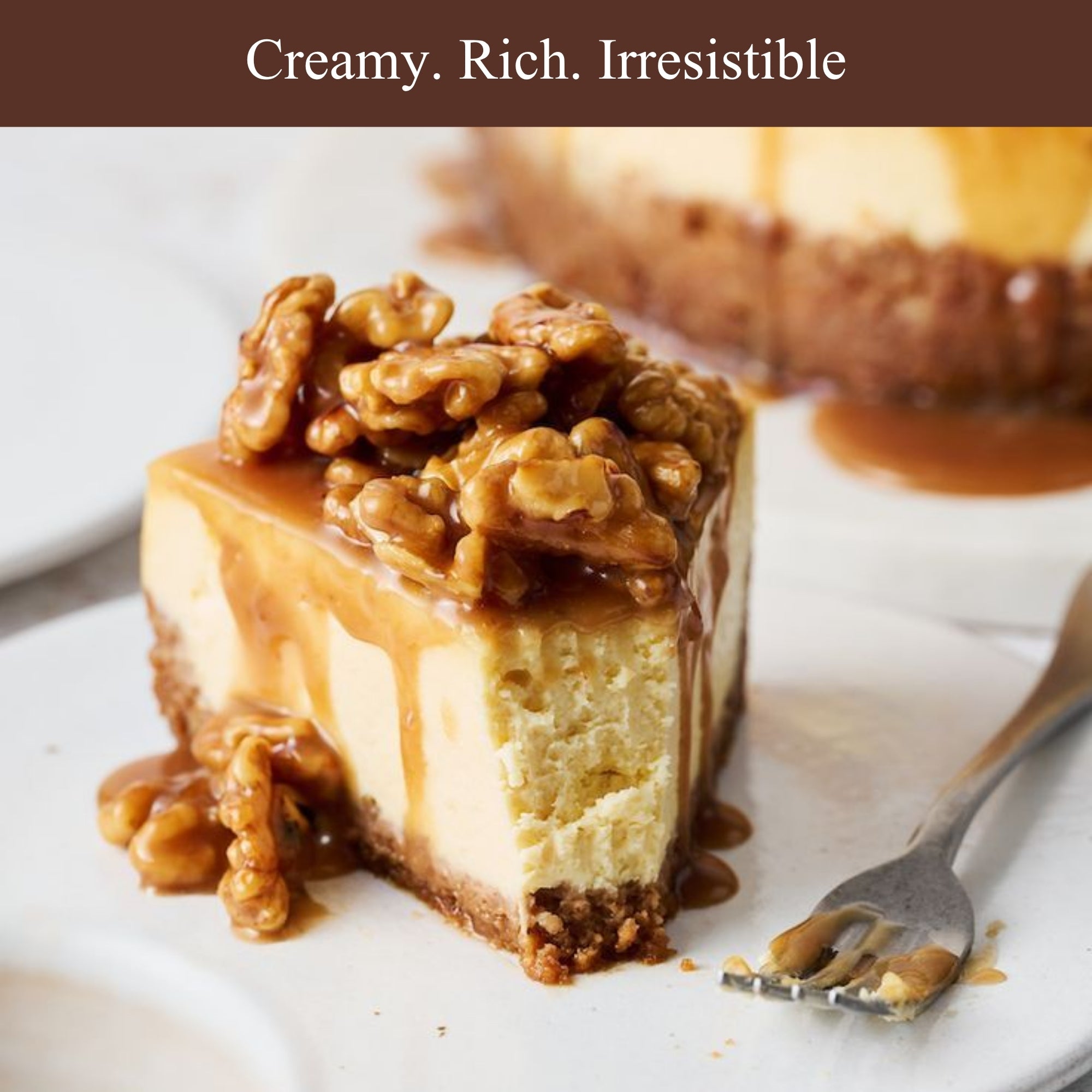 Andyanand Food & Beverages > Desserts & Sweets > Cakes > Sugar-Free Cheesecakes Andy Anand Sugar-Free Caramel Apple Cheesecake, 9-Inch, 2.8 lb – Cinnamon Apple, Keto & Diabetic-Friendly, California Cream Cheese Gift Sugar-Free Caramel Apple Cheesecake | Ships Nationwide