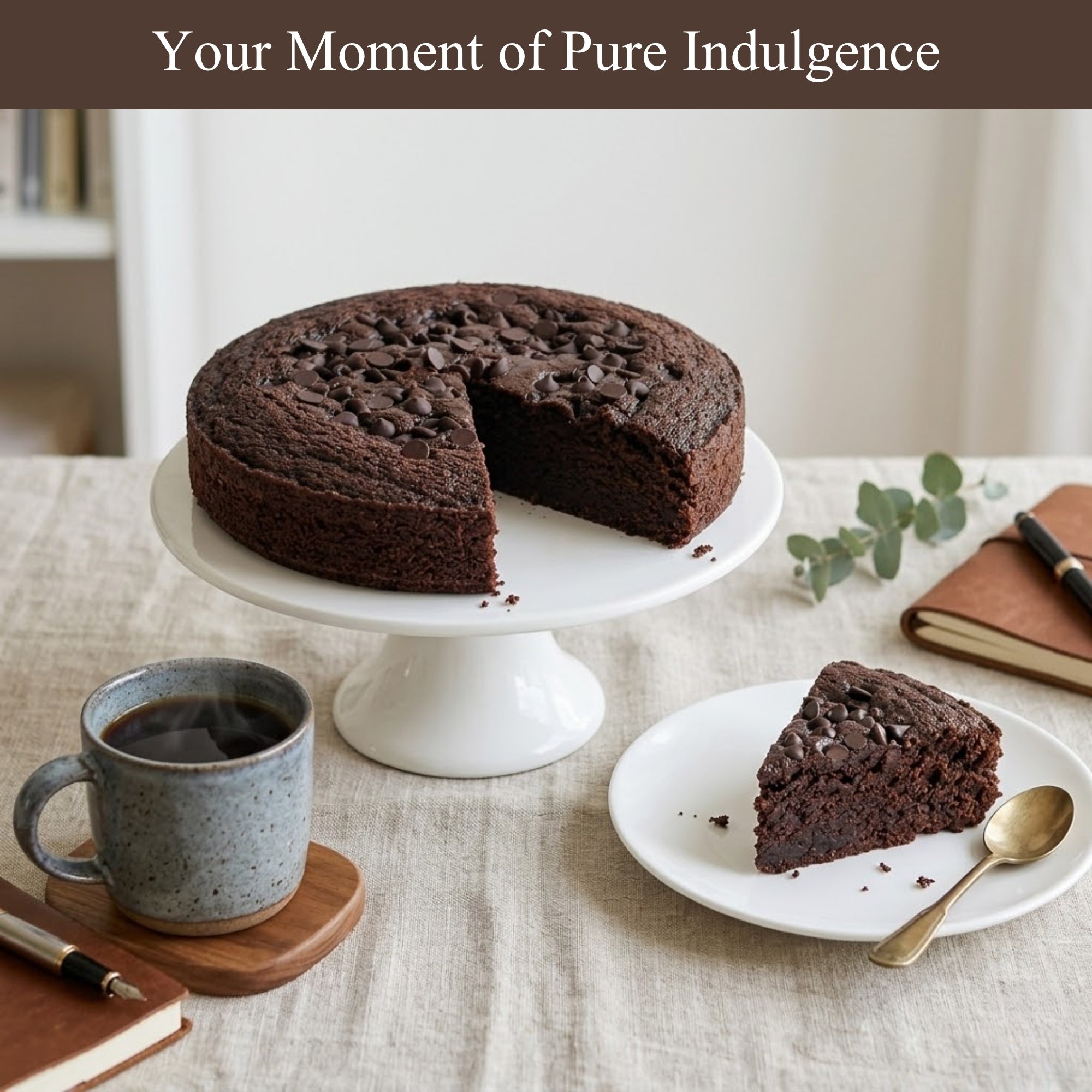 Andyanand Food & Beverages > Desserts & Sweets > Cakes > Sugar-Free Cakes Andy Anand Sugar-Free Gluten-Free Dairy-Free Dark Chocolate Cake, 9-Inch, 2.9 lb – Keto & Diabetic-Friendly, Birthday & Holiday Gift Gluten-Free Dairy-Free Dark Chocolate Cake | Sugar-Free Keto