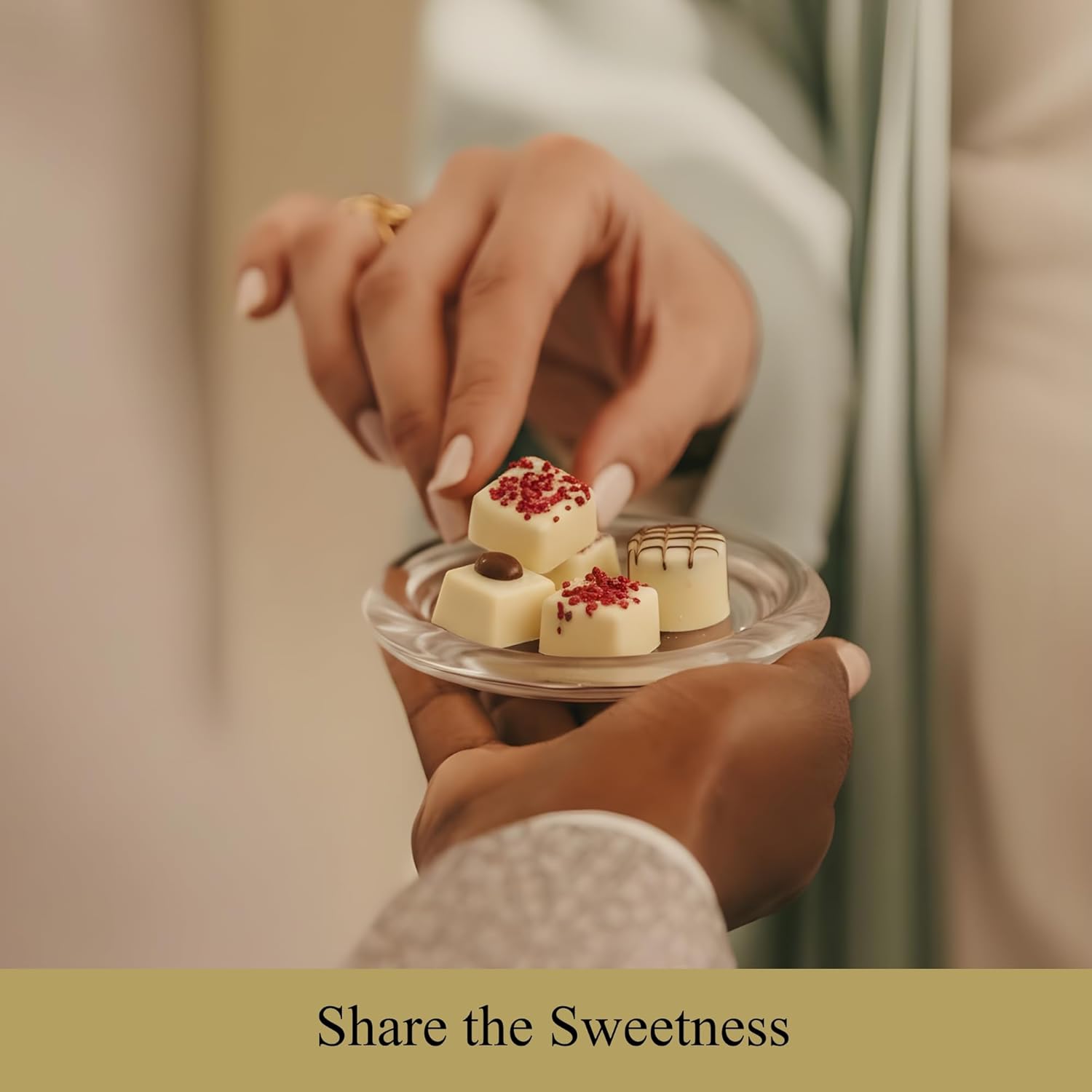 Andy Anand 24 Pc Premium Belgian White Chocolate Truffles – Gourmet Ganache Filled Luxury Gift Box, Crafted with 60% Chocolate (Cocoa Butter)