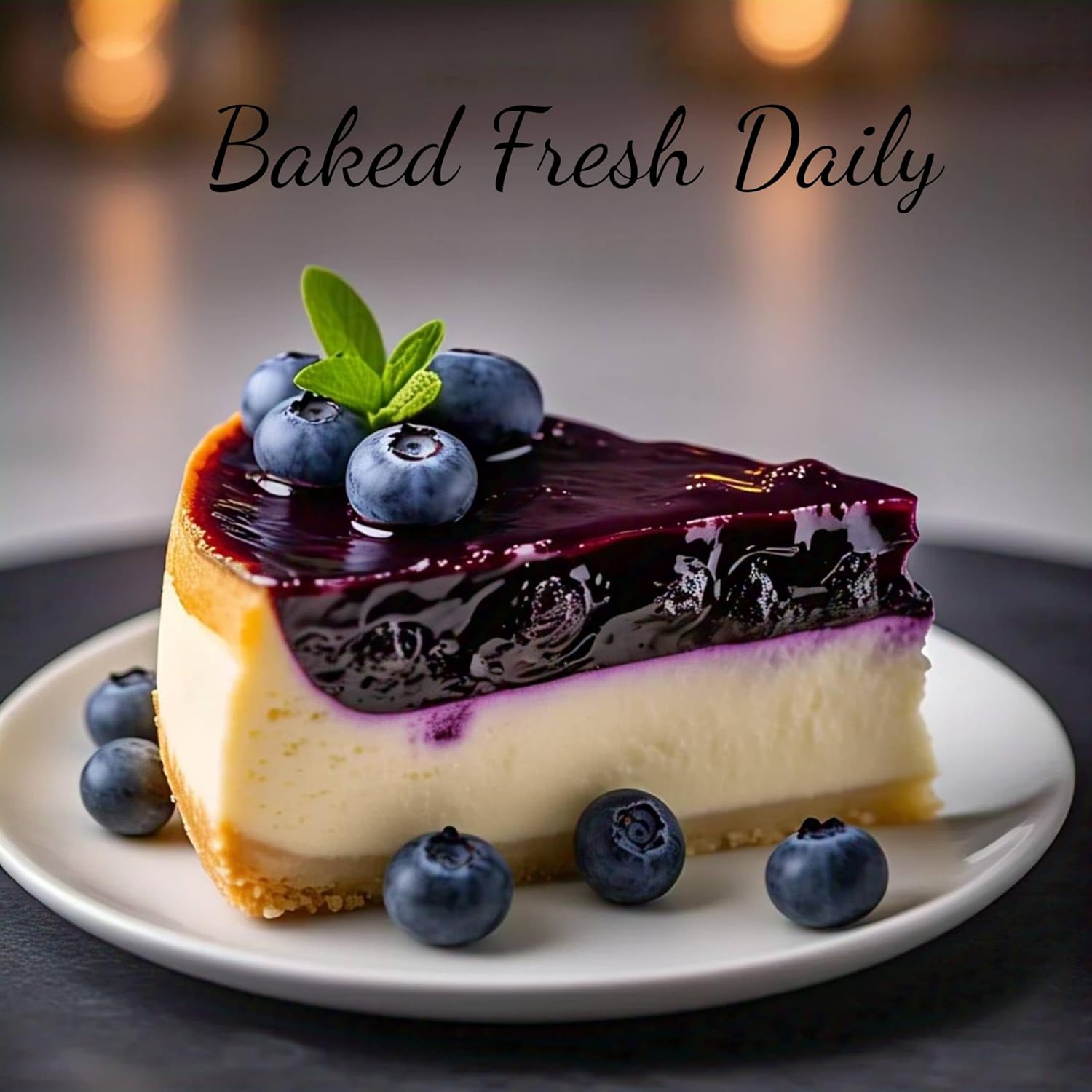Sugar Free blueberry cake for diabetics