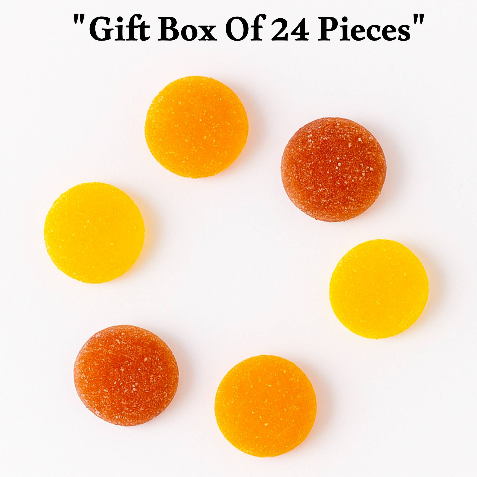 Fruit Jellies bursting with flavor and an irresistible taste - 24 pieces
