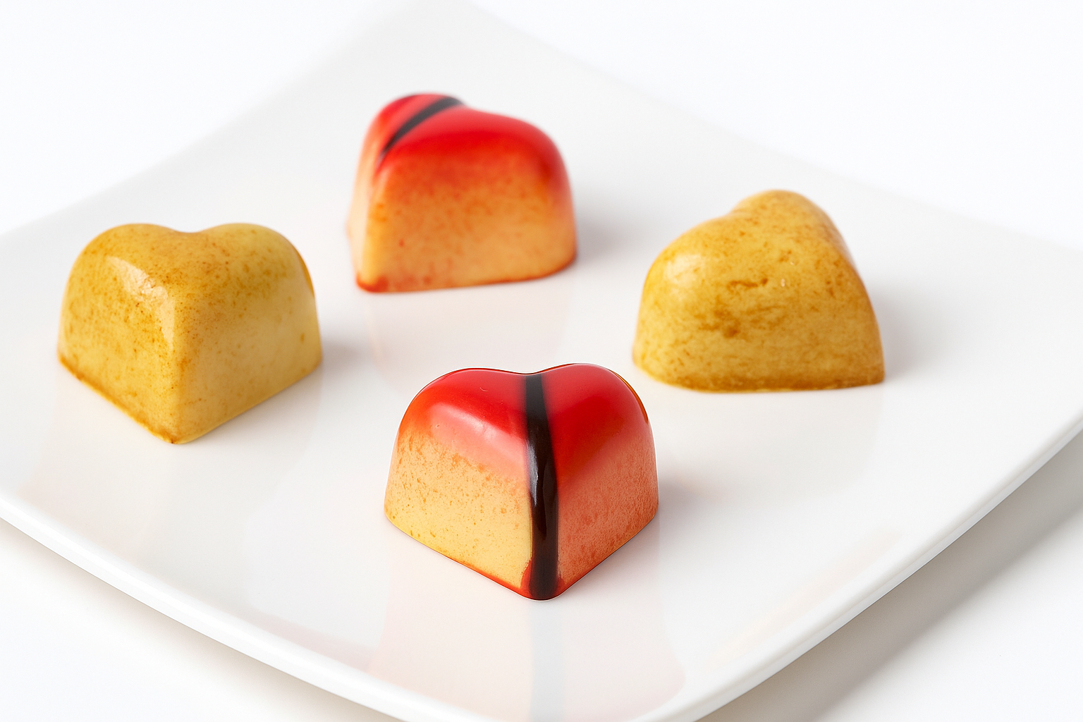 White Chocolate Heart Valentine’s premium chocolate hamper