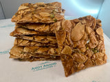 Z - Andy Anand Pistachos Almendra Brittle, Made in Italy - 14 Oz