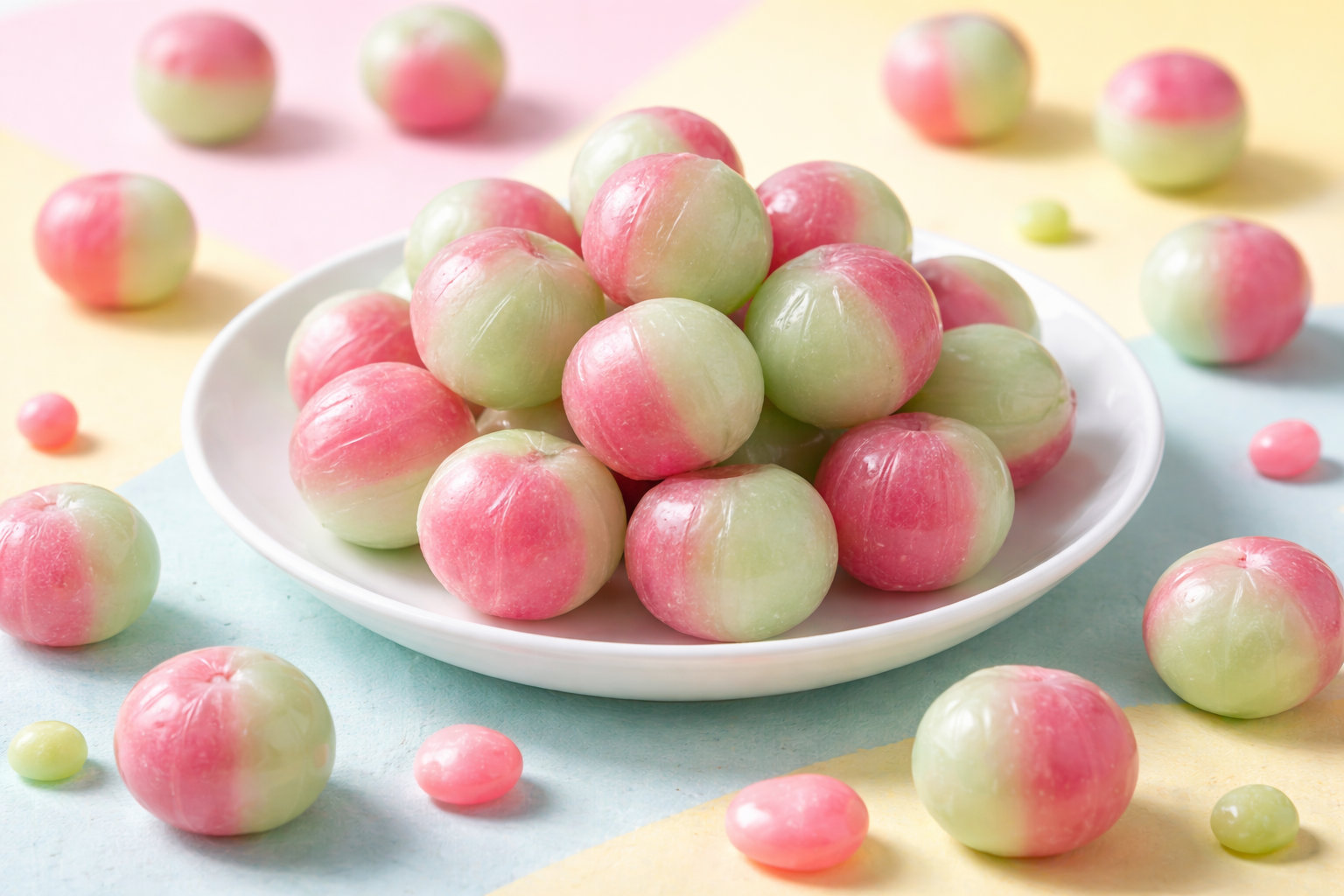 Andy Anand Sugar Free Rosy Apple Hard Candy Boiled in Copper Kettle for that unique taste, Flown from Europe 25 Pieces - Sugar & Aspartame Free - Naturally Flavored & Sweetened - Non-GMO, Gluten Free, Keto & Diabetic Friendl