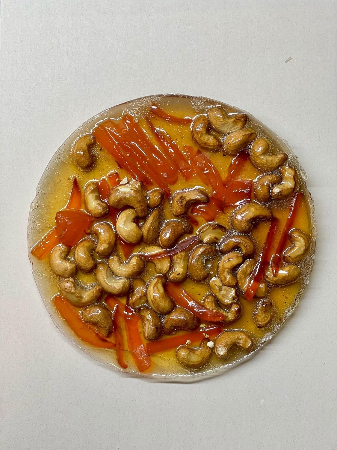 Andy Anand's Sugar Free Mango & Cashew Brittle-Croccante, Imported from Italy, a Crunchy Delight that Melts in Your Mouth! 1 lbs