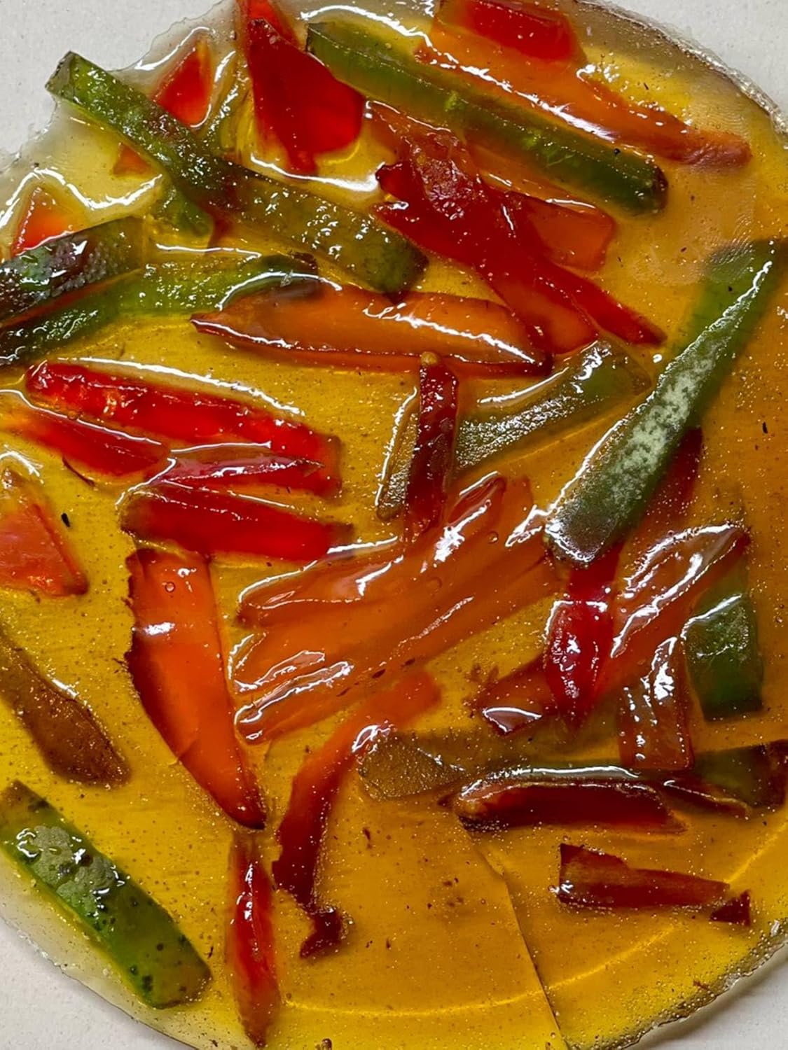 Andy Anand's Sugar Free Papaya, Mango, Pomelo Brittle-Croccante, Imported from Italy, a Crunchy Delight that Melts in Your Mouth! 1 lbs
