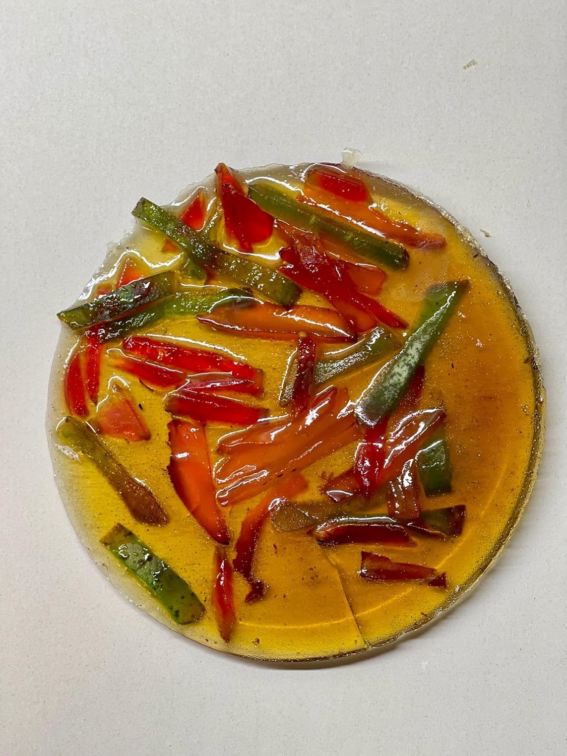 Andy Anand's Sugar Free Papaya, Mango, Pomelo Brittle-Croccante, Imported from Italy, a Crunchy Delight that Melts in Your Mouth! 1 lbs