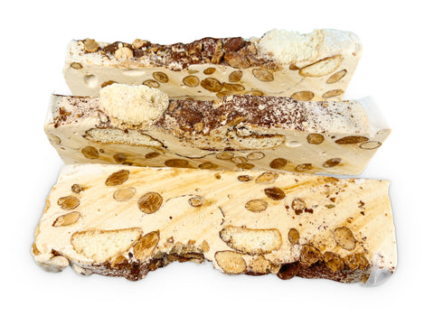 Andy Anand Tiramisu Nougat Soft Brittle Turron with Wildflower Honey, Flown from France - Taste in Every Bite 7 Oz