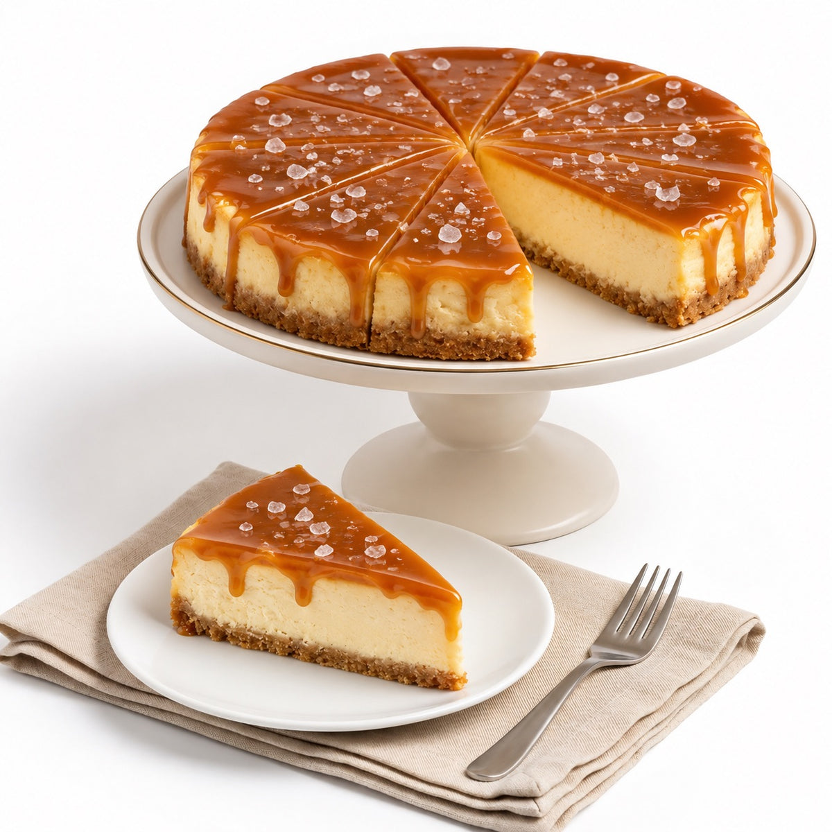 Cheesecake new-yorkais sans sucre d'Andy Anand 23 cm | Adapté aux diabétiques, sans produits chimiques, le meilleur cheesecake près de chez moi pour les fêtes et les amateurs de desserts (0,9 kg)