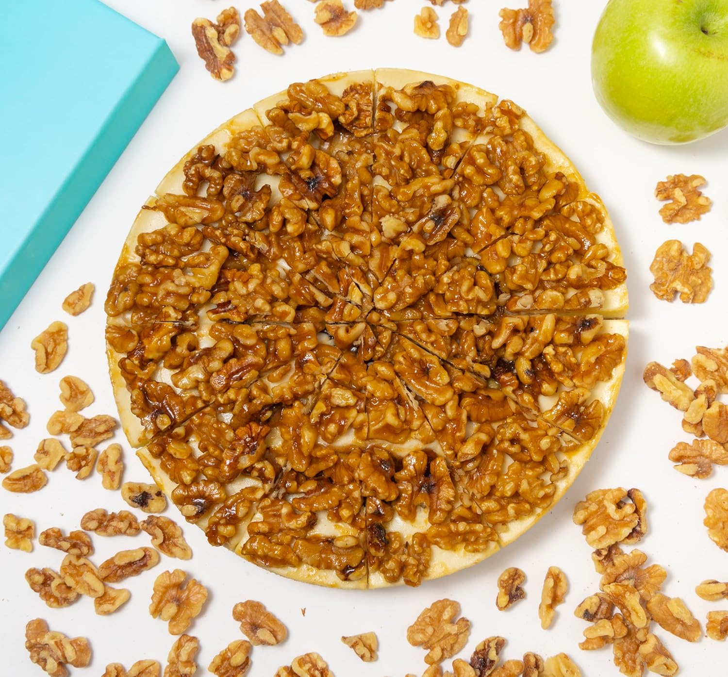 Sugar-Free Caramel Apple Cheesecake healthy caramel cheesecake