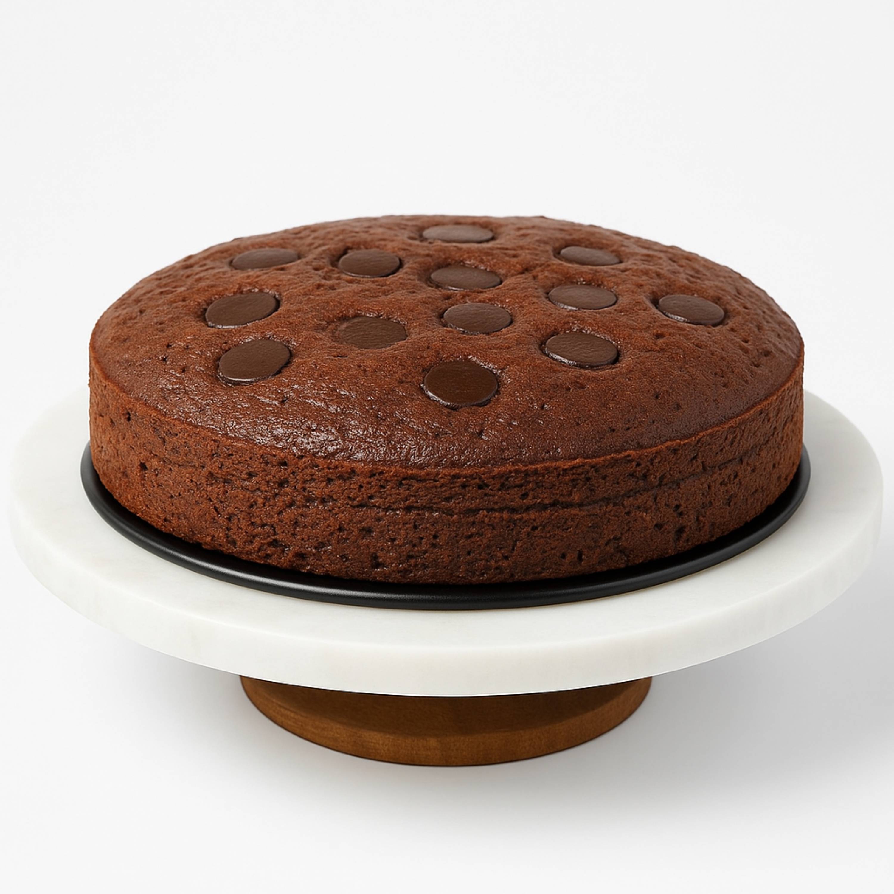 Andy Anand Sugar Free Keto Chocolate Truffle Cake - Gourmet Triple Chocolate Truffle Fesh Baked Cake 9" - Divine Delight Amazing Handmade Cake with Sugar Free (2 lbs)