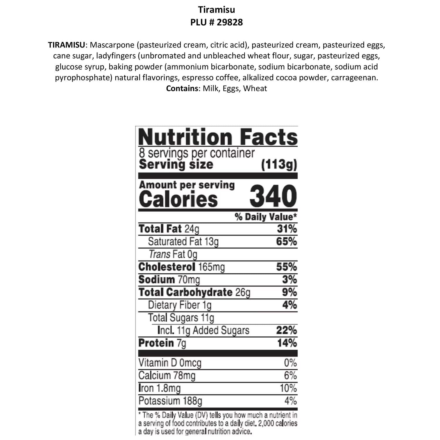 Tiramisu Mousse Chiffon Cake