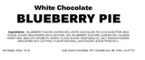Andy Anand White Chocolate Blueberry Pie with Graham Cracker Crust 1 lbs, Chocolicious Joy: Elevate Your Senses