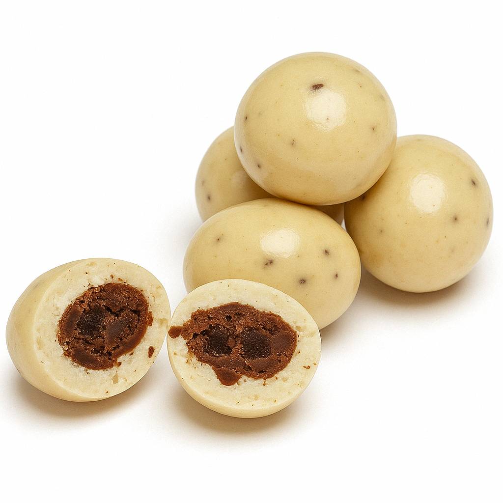 Andy Anand Belgian White Chocolate Covered Espresso Beans 1 lbs, Decadent Treats to Satisfy Your Cravings, Sweet Surprise: Chocolate Gift Box for Friends and Family