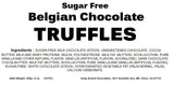 Delightful, sugar-free Belgian chocolate truffles handcrafted with Stevia, offering a rich and satisfying indulgence. Andy Anand Chocolates, All Products, Products, Sugar Free Truffles-Free 2nd Day Air