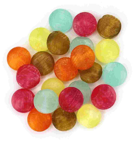 Andy Anand 170pc Sugar-free Fruit Hard Candies + Vitamin C, Antioxidants, Keto & Diabetic-Friendly, Made in Europe - 1 lbs - Andyanand