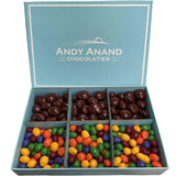 Andy Anand 2 lbs Sugar Free Milk Chocolate Gift Box Of Peanuts & Cherries, Gluten Free - Andyanand