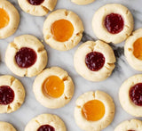 Assorted Italian almond cookies with various fruit fillings, including orange and berry preserves. Andy Anand Chocolates, All Products, Products, Italian Delicacies imported from Italy, Fresh Cookies.