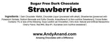 Sugar-free, freeze-dried strawberries dipped in premium Belgian dark chocolate. Indulge in a delectable, silky-smooth treat from the renowned Andy Anand Chocolates, All Products,Products,Chocolate Strawberries.