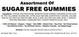 Assorted sugar-free gummies made with agar agar and stevia, diabetic-friendly, vegan, gluten-free, 1 lb assortment of 7 flavors. Andy Anand Chocolates, All Products, Products