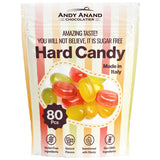 Andy Anand 80 Pc Sugar free Hard Candy, Vitamin C enriched, Sweetened with Stevia 7 Oz, Keto & Diabetic - Friendly, Made in Italy - Andyanand