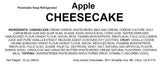 Andy Anand Apple Cheesecake 9" - Made in Traditional Way - Irresistible Cheesecake Fantasies (2 lbs) - Andyanand