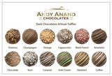 Andy Anand Artisan 16 pc Handmade Truffles Delicious Decadent - Andyanand