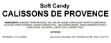 Andy Anand Calissons de Provence, 28 Pcs Soft Almond Paste Candy with Candied Melons and Orange (12.3 oz) Gluten Free - Andyanand