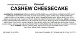 Andy Anand Caramel Cashew Cheesecake 9" - Baked Fresh Daily - Delight in Every Bite (2.6 lbs) - Andyanand