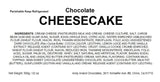 Andy Anand Chocolate Cheesecake 9" - Made in Traditional Way - Tantalizing Cheesecake Creation (2 lbs) - Andyanand