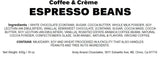 Andy Anand Chocolate Coffee & Crème Espresso Beans 1 lbs - Andyanand