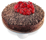 Decadent chocolate and strawberry cake topped with fresh fruit - Andy Anand Chocolates, All Products, Products, -Cakes