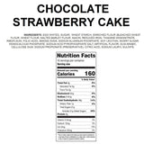 Andy Anand Chocolate Strawberry Cake 9" Gift Boxed - Birthday Cakes and Treats for Delivery - Ideal Gift for Women, Men and Kids - Baked Fresh Daily (2.5 lbs) - Andyanand