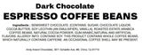 Andy Anand Dark Chocolate Covered Coffee Espresso Beans 1 lbs "Irresistible Chocolate Bliss" - Andyanand