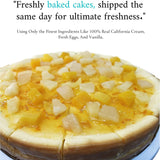 Andy Anand Delicious Freshly Baked Tropical Fruit Cheesecake 9" - Andyanand