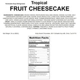 Andy Anand Delicious Freshly Baked Tropical Fruit Cheesecake 9" - Andyanand