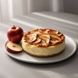 Andy Anand Delicious Gluten Free & Sugar Free Apple Cheesecake 9" - Daily Baked, Ready To Serve, Best Cheese Cake For Celebrations & Dessert Lovers (2.6 lbs) - Andyanand